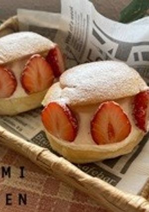苺のマリトッツォ風-レシピのメイン写真