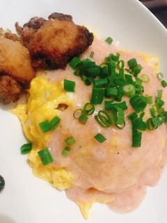 ☆明太子とろろオムライス☆-レシピのメイン写真