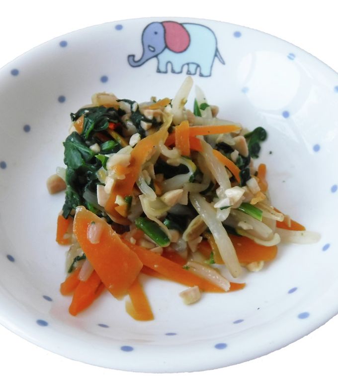 保育園給食】野菜たっぷり納豆和え by Picoの保育園給食