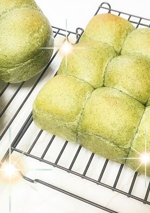 よもぎパン(ちぎりパン)簡単パン作り♪-レシピのメイン写真