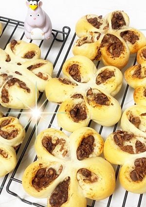 お花パン✿あんぱん!簡単パン作り♪-レシピのメイン写真