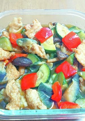 簡単!夏野菜の揚げ浸し-レシピのメイン写真