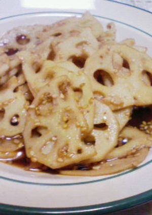 ピリ辛☆れんこん-レシピのメイン写真