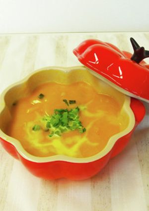 ベジブロスでかぼちゃのスープ-レシピのメイン写真