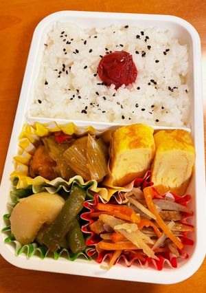 前日準備の簡単弁当（覚え書き）-レシピのメイン写真