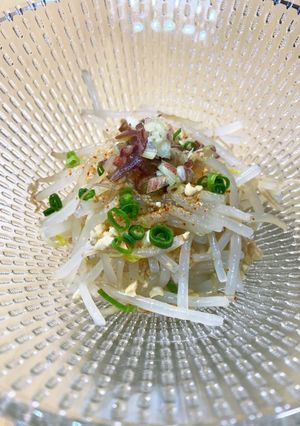 夏に食べたい!もやしのバタピー和え2-レシピのメイン写真