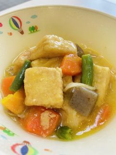 厚揚げのみそ煮⭐︎給食メニュー-レシピのメイン写真