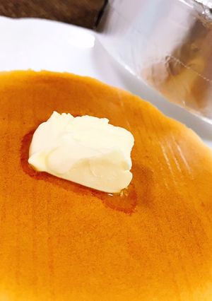ふわふわ♬。.スフレパンケーキ-レシピのメイン写真
