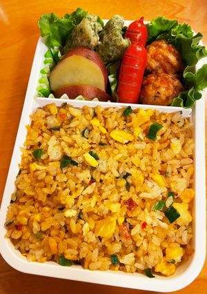 炒飯弁当（覚え書き）-レシピのメイン写真