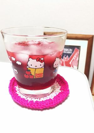ほんのり甘いハイビスカスティー-レシピのメイン写真