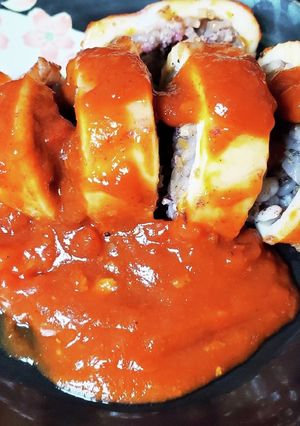 糖質オフ なんちゃって イカ飯-レシピのメイン写真