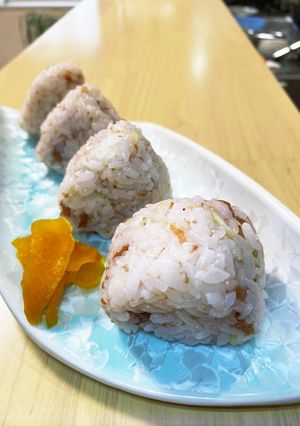 夏おにぎり!『梅とみょうが』おにぎり-レシピのメイン写真