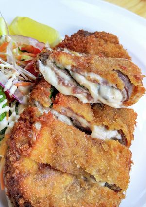 鹿肉のチーズミルフィーユカツ-レシピのメイン写真