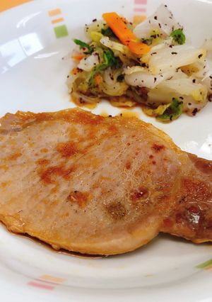 豚肉の生姜焼き☆給食メニュー-レシピのメイン写真