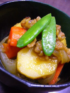 和風だしで❤カレー肉じゃが-レシピのメイン写真