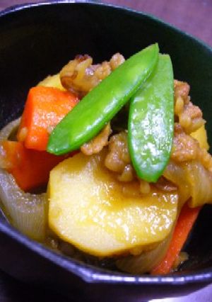 和風だしで❤カレー肉じゃが-レシピのメイン写真
