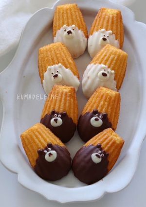 ホットケーキミックスで超簡単マドレーヌ-レシピのメイン写真
