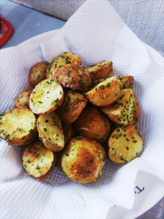揚げ焼き青のり新じゃが-レシピのメイン写真