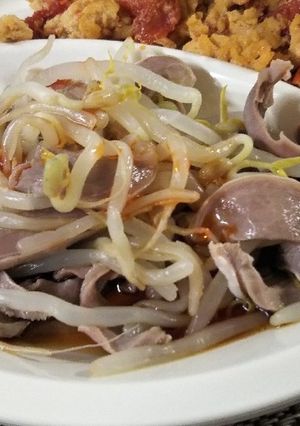 簡単肴！砂肝もやし～ポンラー和え～-レシピのメイン写真