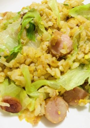 レタスチャーハン-レシピのメイン写真