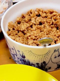 母の豚そぼろ-レシピのメイン写真