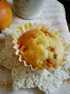 ★柿を使って★マフィン焼いてみた。-レシピのメイン写真