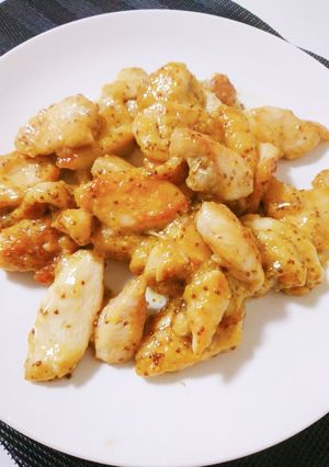 鶏むね肉のハニーマスタード-レシピのメイン写真