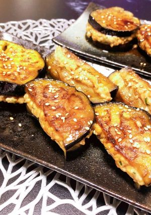 トロトロ茄子の挟み焼き♡-レシピのメイン写真