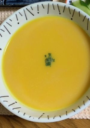 【冷めても美味しい】かぼちゃスープ-レシピのメイン写真