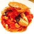 クリガニのトマトクリームパスタ