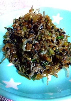 大根の茎・しらす・ごまの佃煮-レシピのメイン写真
