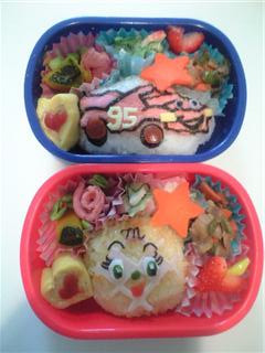 メロンパンナちゃんのキャラ弁♪-レシピのメイン写真