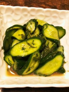 きゅうりと大葉の梅和え-レシピのメイン写真