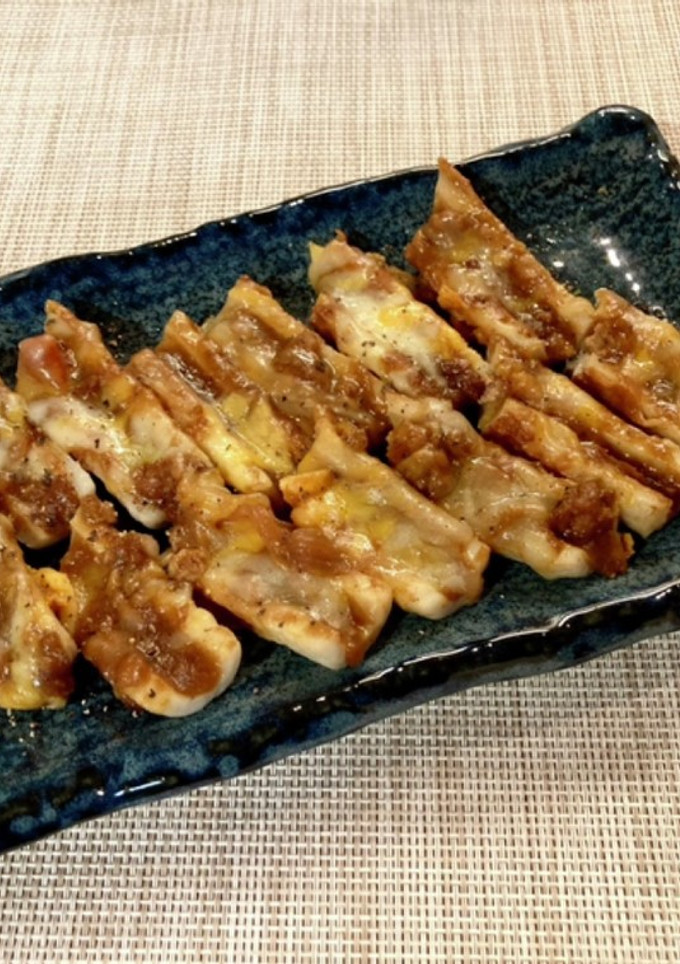 ちくわのおつまみ（カレーの残り編）-レシピのメイン写真