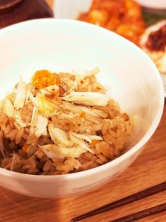 カニの炊き込みご飯-レシピのメイン写真