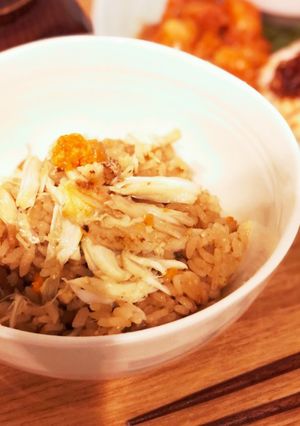 カニの炊き込みご飯-レシピのメイン写真
