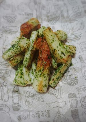 竹輪と長芋の磯部おつまみ-レシピのメイン写真