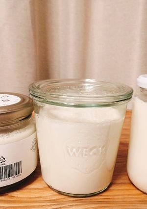 器具なし放置★自家製豆乳ヨーグルト-レシピのメイン写真