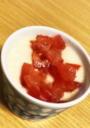 ジャガイモと玉ねぎの冷製スープ-レシピのメイン写真