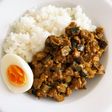 茄子と豚ひきのカレー