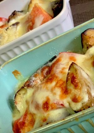 茄子とトマトのチーズ焼き-レシピのメイン写真