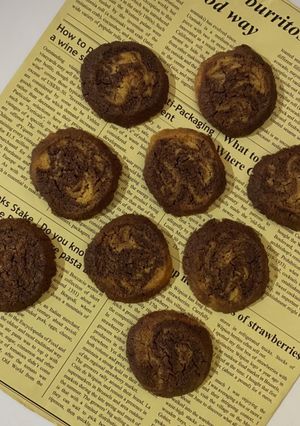 マーブルクッキー-レシピのメイン写真