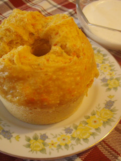 にんじんの蒸しケーキ-レシピのメイン写真