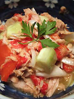 【タパス】焼きパプリカとツナのサラダ-レシピのメイン写真