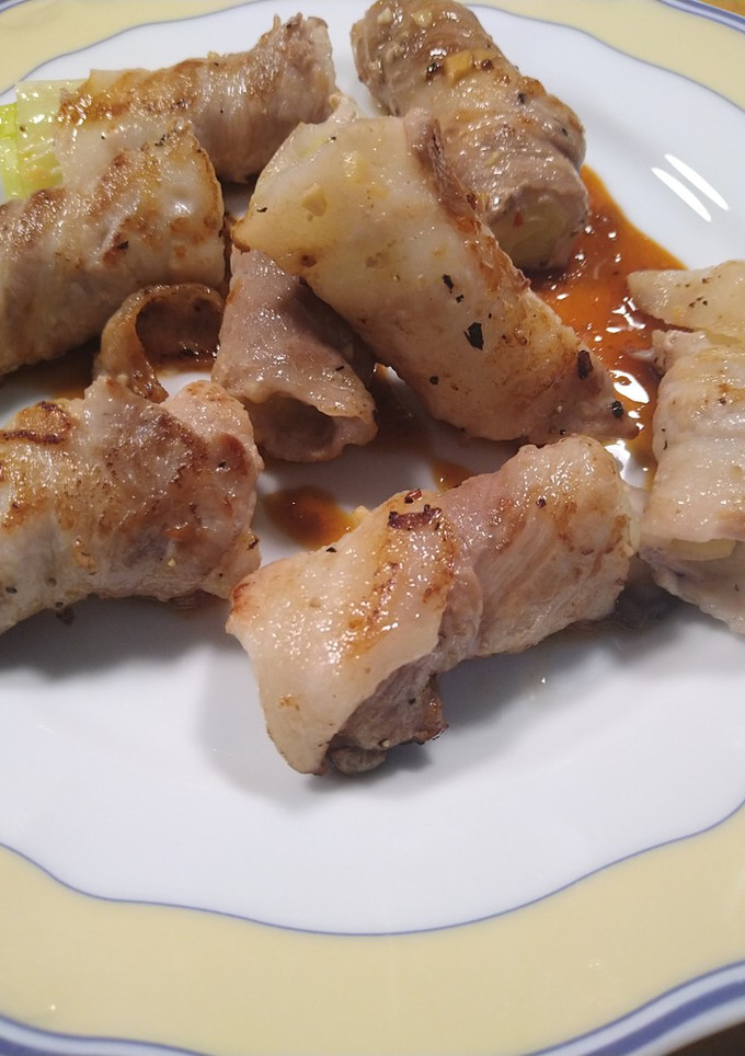 長ネギの豚肉巻き-レシピのメイン写真