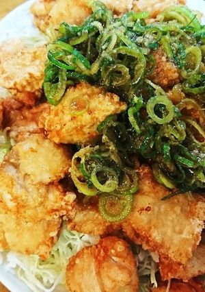 キャベツと揚げ鶏の薬味だれ-レシピのメイン写真