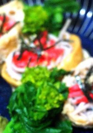 そばいなり-レシピのメイン写真