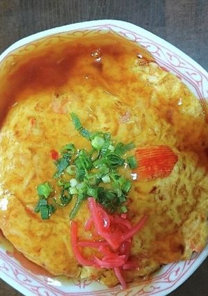 10分で出きる簡単カニかま丼-レシピのメイン写真