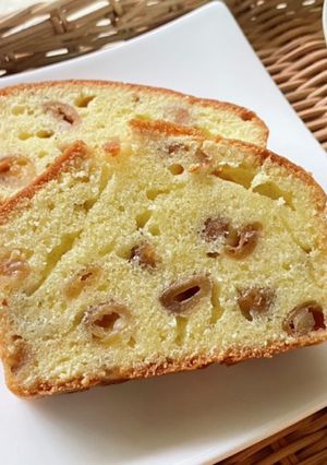 さくらんぼ酒の実でさくらんぼケーキ-レシピのメイン写真