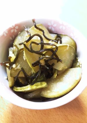 冷凍保存できる摘果メロンの漬け物-レシピのメイン写真